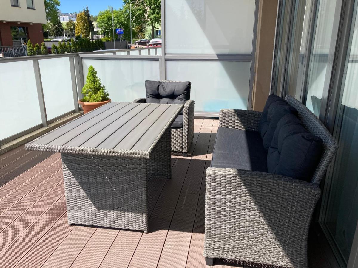 Apartamenty Kapitanskie Kasprowicza 20A Taras Kolobrzeg Dış mekan fotoğraf